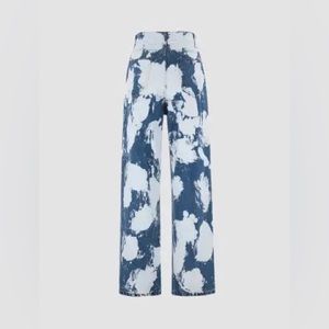 Blue Sky And White Clouds Jeans